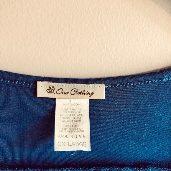 ⚡️Royal Blue Waist Tie Top - Picture 5 of 5